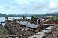 Pevnost Santiago v Portobelo.