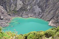 Laguna na vulcánu Irazú.