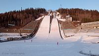 Lillehammer - olympijský areál.