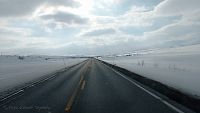 Takhle udržovaná je silnice na severním polárním kruhu.....