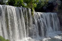 Vodopád v Jajce - Plivský vodopád.