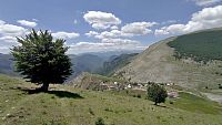 Lukomir - nejvýše položená trvale osídlená vesnice v Bosně a Hercegovině.
