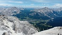 Cortina z vrcholu Tofany.