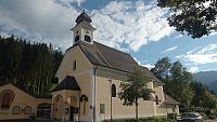 Kostel v Hinterstoderu.