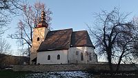 Kostel sv. Markéty v Loukově.