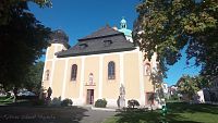 Kostel sv. Vavřince v Horní Blatné.