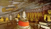 Jeskynní chrám Dambulla.