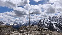 Dolomity - výstup na Monte Piano.