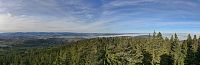 Panoramatický pohled z rozhledny.