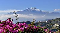 Etna z Taorminy.