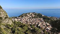Taormina z Monte Taura.