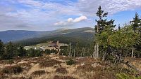 Pěší túra v Krkonoších: Špindlerův Mlýn - Bílé Labe - Petrovy boudy - Špindlerova bouda - Wielki Staw - Luční bouda - Výrovka - Špindlerův Mlýn.