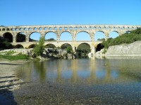 Akvadukt Pont du Gard.