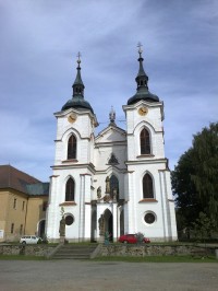 kostel v Želivě.