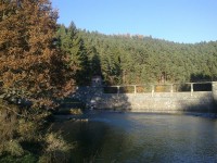 Malá přehrada u Želiva.