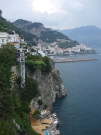 Amalfi - krásné městečko v Itálii.