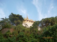 Wat Saket - Zlatá hora.