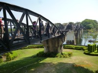 Most přes řeku Kwai.