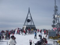Kronplatz - krásné místo pro lyžování.