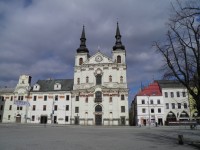 Kostel a dům sv. Ignáce z Loyloly.