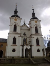 Kostel v Želivě.