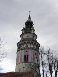 zámecká věž.