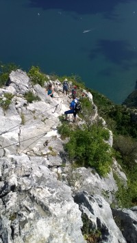 via ferrata Fausto Susatti.