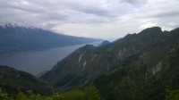 Lago di Garda nad Pregasinou.