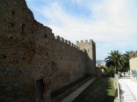 hradby starého města v Iglesias.