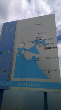 mapa Boky Kotorské.