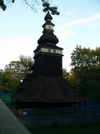 Kostelík svatého Michala původně z Podkarpatské Rusi