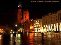 Krakow v noci