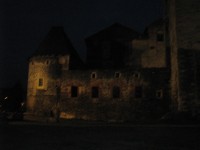 Noční vodní hrad Švihov
