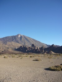 El Teide z dálky