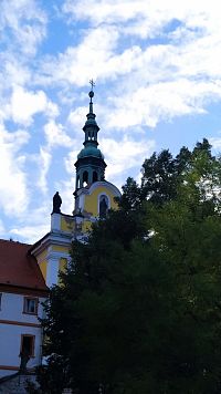 Věž u bývalého alžbětinského kláštera