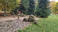 Zenová meditační zahrada v Karlových Varech
