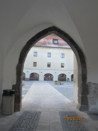 Kadaňský hrad - vstupní brána