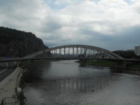 Most přes Labe v Ústí nad Labem.