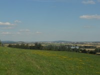 Pohled na Jičín od Sv. Anny.