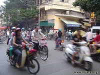 Dopravní ruch v Hanoji