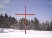 Kříž poblíž Královky