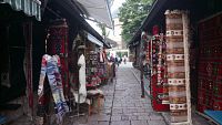 barevné uličky Sarajeva