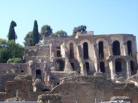 Pohled na Forum Romanum