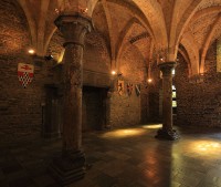 interiér hradu