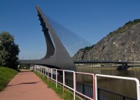 nový most v Ústí