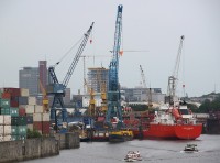 přístav Hamburk