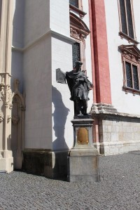 Mariazell, socha markraběte Jindřicha