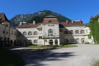 Seehof, nádvoří zámku