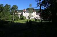 Seehof, pohled na zámek od jihu