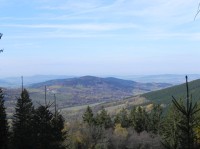 Pohled na Želivský vrch